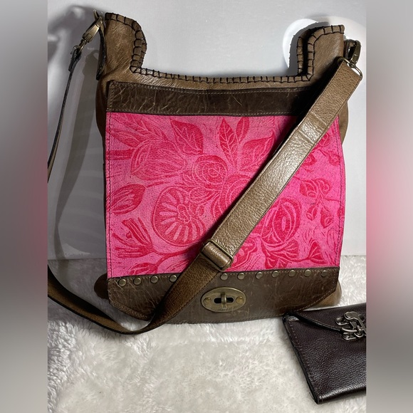 Gorgeous Urban Gypsy designs Leather boho shoulder crossbody handbag - Picture 2 of 11